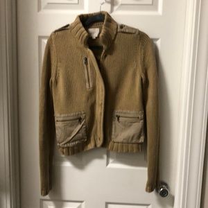Ann Taylor Loft Zip Up Sweater